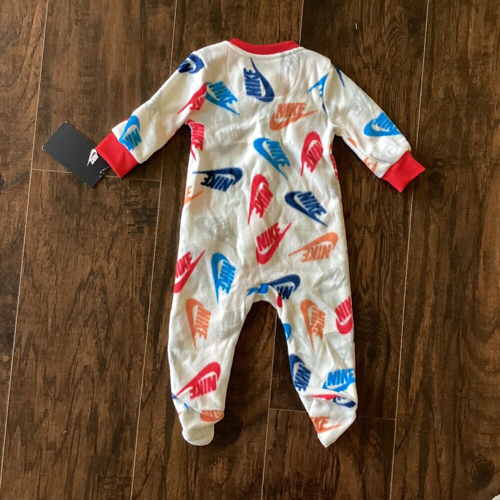 Nike Baby's Microfleece Full Zip Footie - Picture 4 of 4